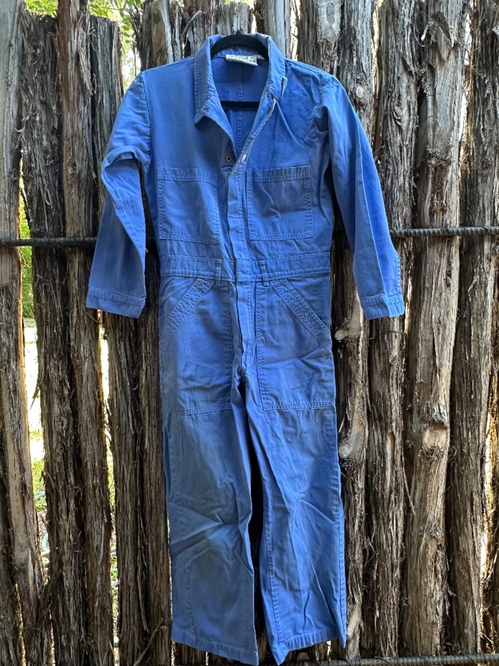 Big Bud Press Long Sleeved Cobalt Blue Jumpsuit in XS